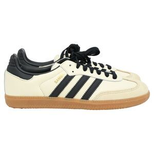 Adidas Samba OG Sneakers in Cream Leather